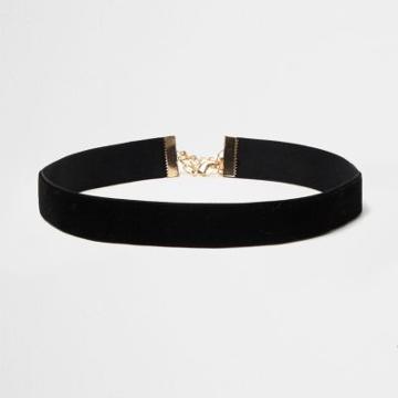 River Island Womens Plus Velvet Choker