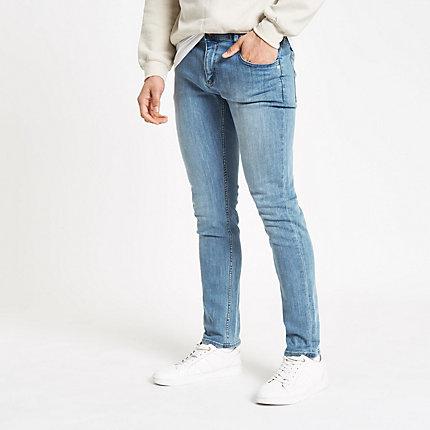 River Island Mens Monkey Genes Skinny Jeans