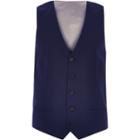 River Island Mensnavy Smart Slim Vest