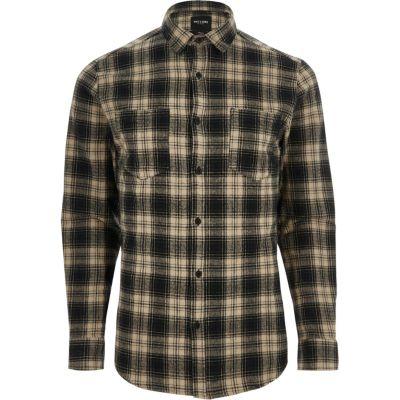 River Island Mens Only And Sons Check Print Shirt