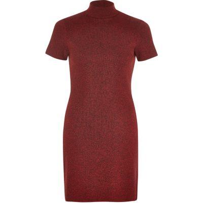 River Island Womens Marl Turtleneck Tunic