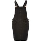 River Island Womens Distressed Overall Dress