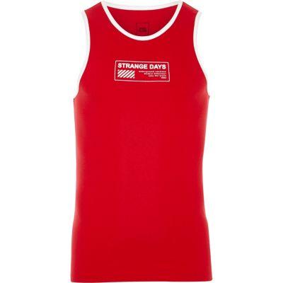 River Island Mens 'strange Days' Print Ringer Vest