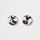River Island Womens Gold And Silver Colour Circle Stud Earrings