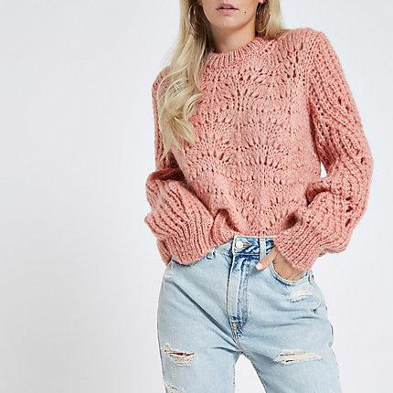 River Island Womens Petite Chunky Knit Sweater