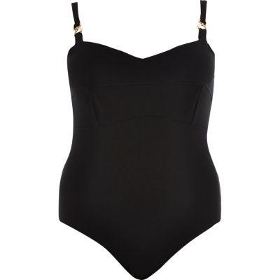 River Island Womens Plus Buckle Detail Cami Bodysuit