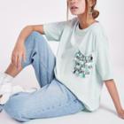 River Island Womens Petite Embellished Pocket T-shirt