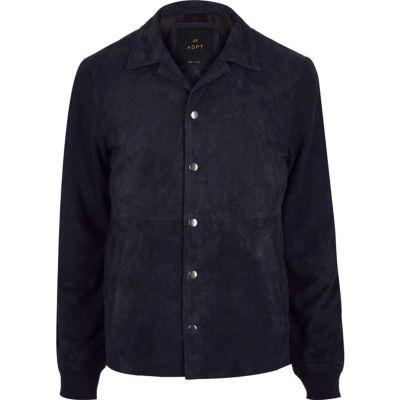 River Island Mens Adpt Suede Jacket