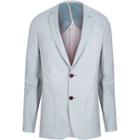 River Island Mensblue Skinny Fit Blazer