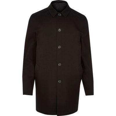 River Island Mens Minimal Water Resistant Mac