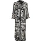 River Island Womens Scarf Print Lightweight Kimono