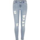River Island Womens Embroidered Going Out Jeggings