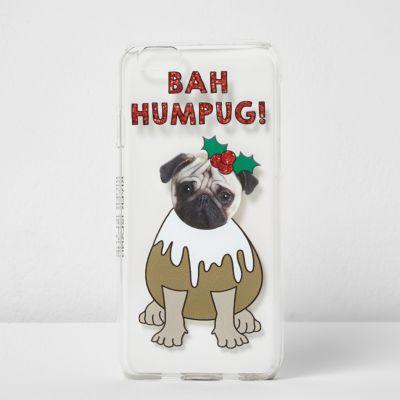 River Island Womens Christmas Pug Iphone 6 Case