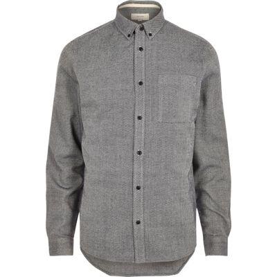 River Island Mens Casual Twill Shirt