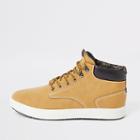 River Island Mens Mid Top Trainers