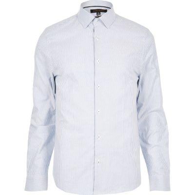 River Island Mens Stripe Oxford Shirt