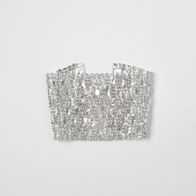 River Island Womens Silver Tone Cup Chain Bracelet
