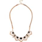 River Island Womens Gold Tone Shape Necklace