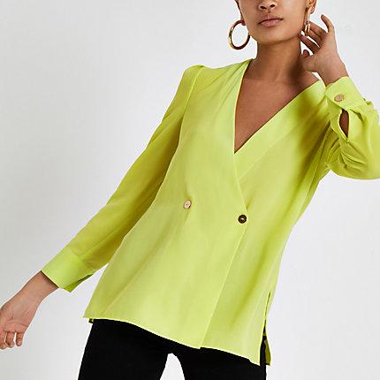 River Island Womens Button Detail Blouse