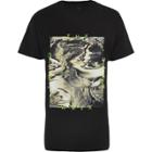River Island Mens 'walk Into The Abyss' Oil Print T-shirt
