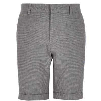 River Island Mens Smart Bermuda Shorts