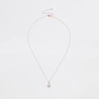 River Island Womens Rose Gold Floral Diamante Necklace