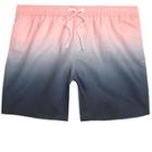 River Island Mens Ombre Swim Trunks