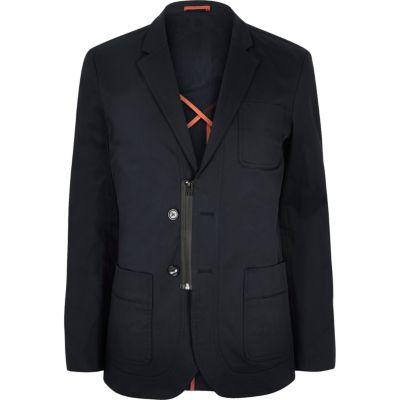 River Island Mens Lou Dalton Zip Blazer