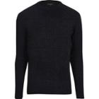 River Island Mens Ribbed Sweater