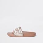 River Island Womens Faux Pearl Slider