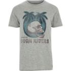 River Island Mens Jack And Jones Vintage Skull Print T-shirt