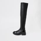 River Island Womens Over The Knee Chunky Boots