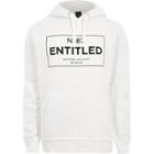 River Island Mens White 'untitled' Print Oversized Hoodie