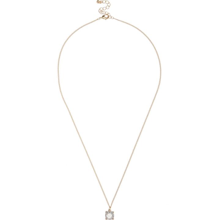 River Island Womens Gold Tone Diamante Necklace
