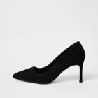 River Island Womens Suede Pointed Pumps
