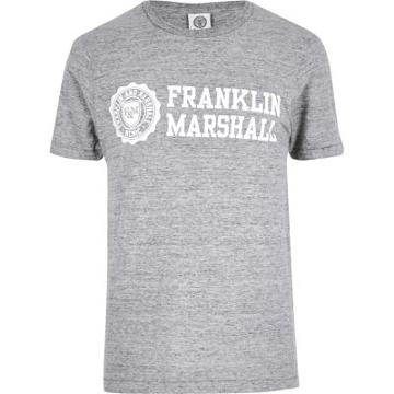 River Island Mens Franklin And Marshall T-shirt