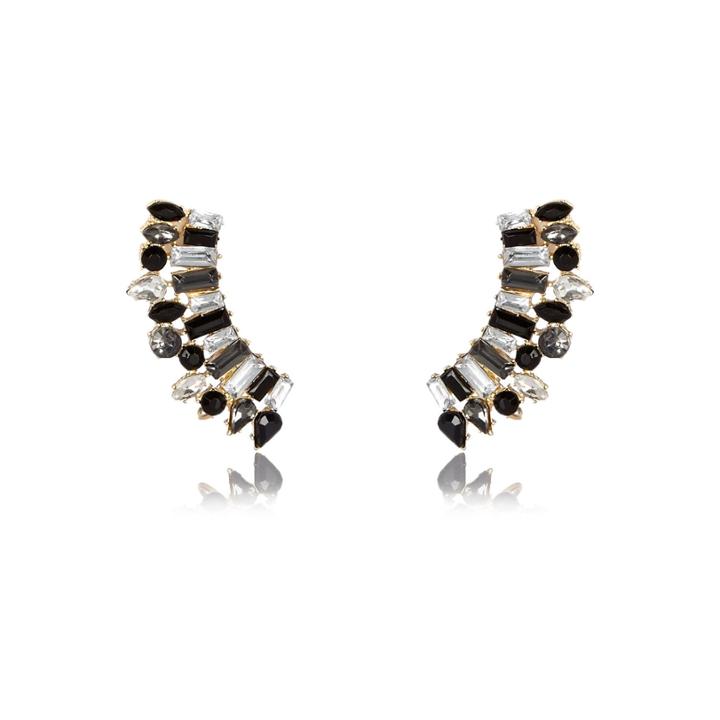 River Island Womens Gem Embellished Ear Cuffs