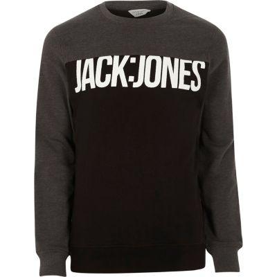 River Island Mens Jack And Jones Core Blocked Sweatshirt