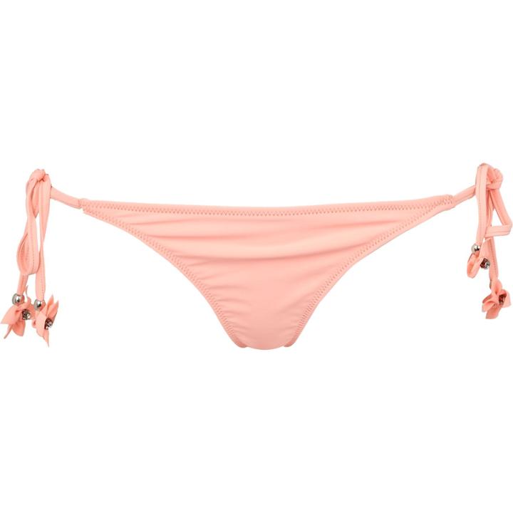 River Island Womens 3d Flower Side Tie Bikini Bottoms