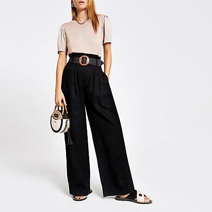River Island Womens Contrast Sleeve T-shirt