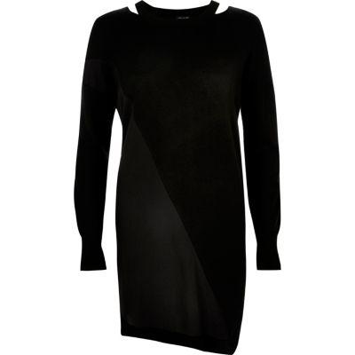 River Island Womens Knit Asymmetric Tunic