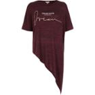River Island Womens Dream Print Asymmetric T-shirt