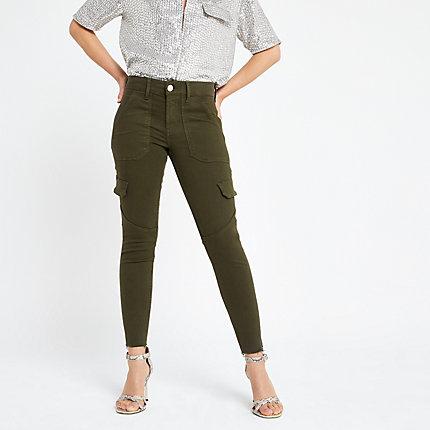 River Island Womens Petite Amelie Utility Jeans
