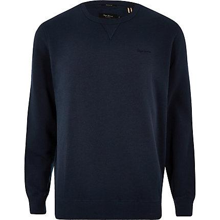 River Island Mens Pepe Jeans Crew Neck Jumper