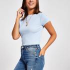 River Island Womens Boat Neck T-shirt