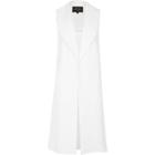River Island Womens White Sleeveless Duster Jacket
