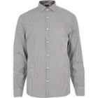 River Island Mens Stripe Long Sleeve Shirt