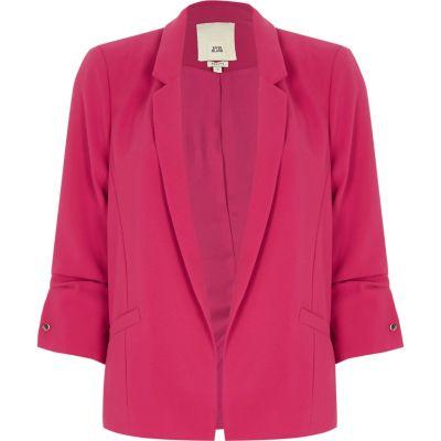 River Island Womens Petite Bar Cuff Blazer