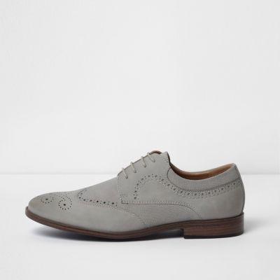 River Island Mens Croc Brogues