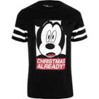 River Island Mens Mickey Mouse 'christmas Already?' Print
